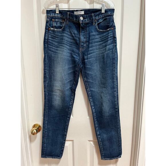Moussy Vintage Dark Wash Straight Leg Denim Jeans 29 Made in Japan - Picture 1 of 11